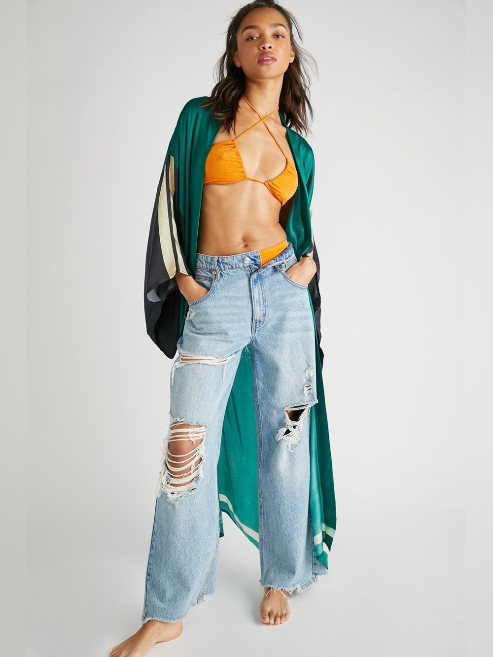 Free People Moon Dance Maxi Robe - Picture 3 of 6